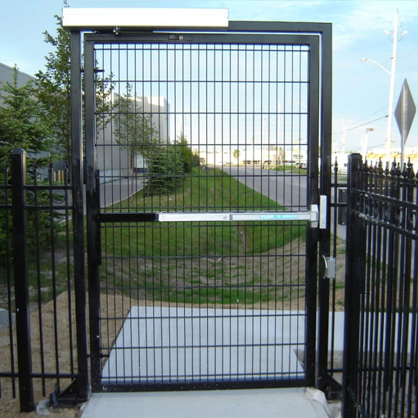 Pedestrian Gate Background