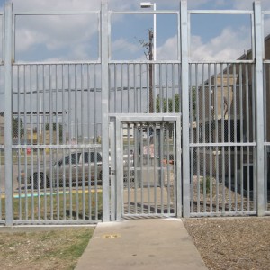 Pre-Hung Pedestrian Gate