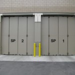 PDTT Folding Security Speedgate | Solid Infill, Powder Coated, Masonry Opening